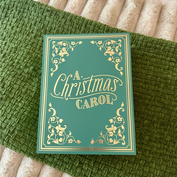 Target Other - Target Bullseye A Christmas Carol Wooden Book Storage Box